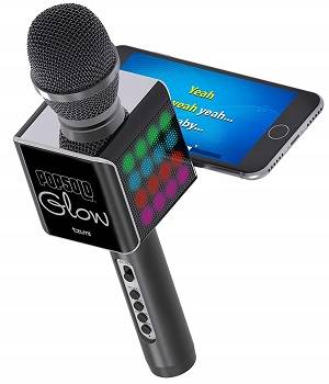 Tzumi PopSolo – Rechargeable Bluetooth Karaoke Microphone