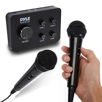 Pyle Portable Home Theater Karaoke Microphone Mixer review