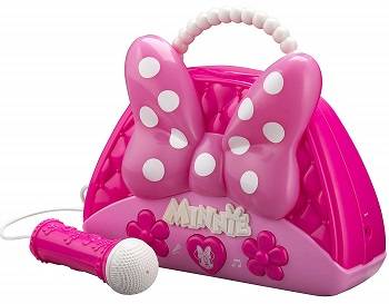 ekids Minnie Mouse Voice Change Boombox with Microphone